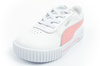 Pantofi sport Puma Carina L pentru copii, albi, confortabili și ușori