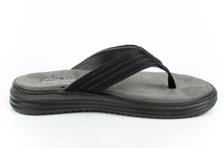 Flip-flops Skechers Proven pentru bărbați [204577 BLK], negru.