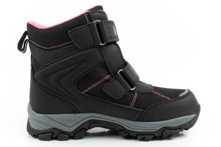 Ghete de zăpadă de iarnă pentru copii Lee Cooper, impermeabile și izolate, negre