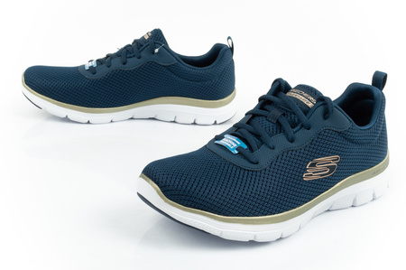 Pantofi sport de damă Skechers Flex Appeal 4.0 Brillant View [149303/NVGD], albastru.