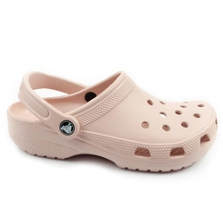 Sandale Crocs Classic pentru femei, roz pudră, la modă, confortabile