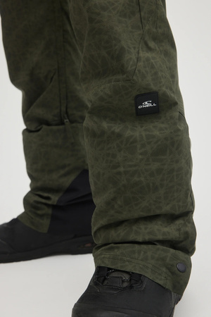 Pantaloni de iarnă pentru bărbați O'neill Hammered [2550020-36018] schiuri de snowboard 10K, verde.