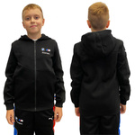 Hanorac sport Puma BMW MMS pentru băieți [535915 01], negru.