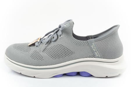 Pantofi sport de damă Skechers Go Walk 7-Via [125213/GYLV] SLIP-INS, gri.
