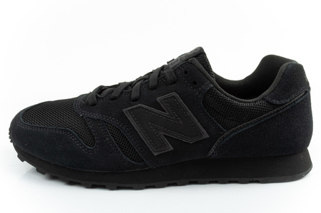 Pantofi sport New Balance 373 pentru bărbați, piele neagră la modă