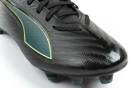 Ghete de fotbal Puma Ultra 6 Play FG/AG pentru teren solid, negre