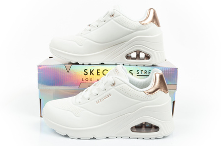 Pantofi sport de damă Skechers Uno [177520/WHT], alb.