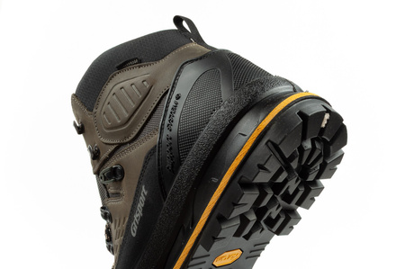 Ghete de drumeție din piele impermeabile Grisport Grigio pentru bărbați