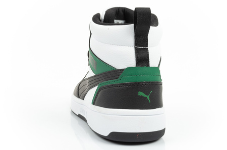 Pantofi sport pentru bărbați Puma Rebound v6 [392326 16], negru, alb și verde.