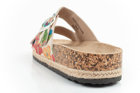 Pantofi Lee Cooper pentru femei, papuci de casă, model floral multicolor, confortabili