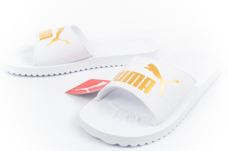 Papuci pentru bărbați PUMA Purecat [360262 09], alb.