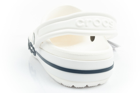 Pantofi flip-flops sandale saboti Crocs Bayaband Clog [205089-126], alb.