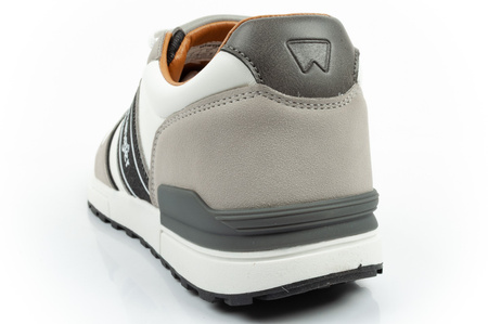 Teniși Wrangler Wylie pentru bărbați, la modă, confortabili, gri deschis