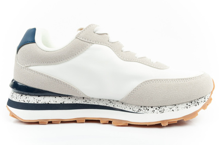 Pantofi sport Lee Cooper Memory Foam pentru femei, albi, confortabili [LCW-25-03-3365L]