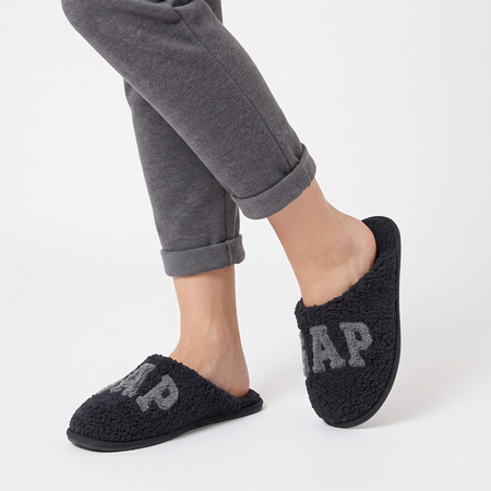 Papuci GAP Plano II pentru femei, negri la modă