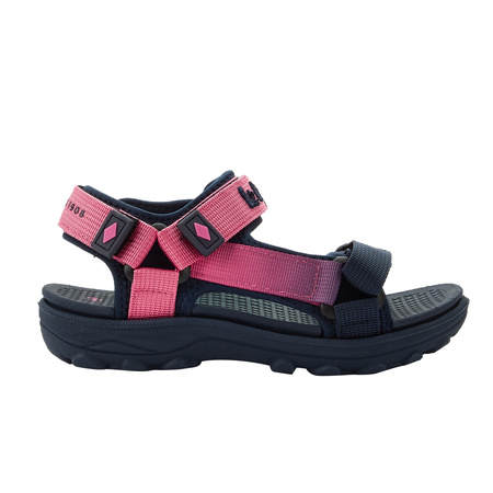 Sandale Lee Cooper pentru fete, cu velcro, pentru plajă de vară, bleumarin și roz