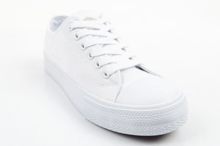Teniși Lee Cooper pentru femei, albi la modă, confortabili