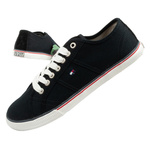Pantofi sport Tommy Hilfiger pentru bărbați, model modern, confortabil, negru [FM56816983]