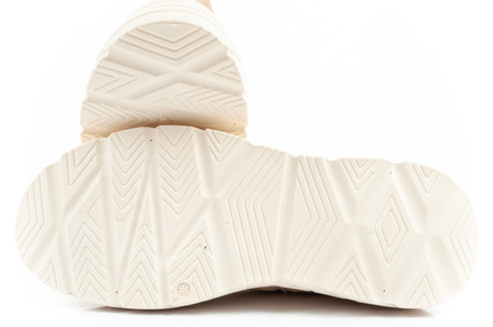 Pantofi de drumeție de iarnă Lee Cooper pentru femei, izolați, bej și crem