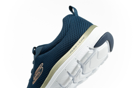 Pantofi sport de damă Skechers Flex Appeal 4.0 Brillant View [149303/NVGD], albastru.