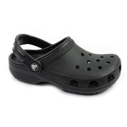 Sandale Crocs Classic Clog K pentru copii, negre, la modă, confortabile