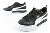 Pantofi sport Puma Mayze pentru femei, cu platformă, negri și albi, la modă
