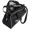 Geantă de antrenament și călătorie Adidas Linear 33.5L, neagră, mare, pentru femei
