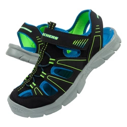 Sandale Skechers pentru copii [406520L/BBLM], negre.