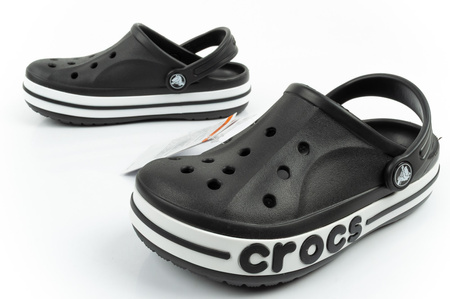 Sandale Crocs Bayaband pentru copii, negre, confortabile, ușoare