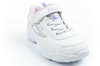 Pantofi sport Fila Skye V Kids cu velcro pentru fete, albi