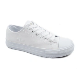Teniși Lee Cooper pentru femei, albi la modă, confortabili