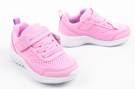 Pantofi sport Skechers Bounder roz pentru bebeluși