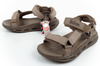 Sandale Lee Cooper pentru bărbați cu velcro pentru plajă de vară, verde deschis