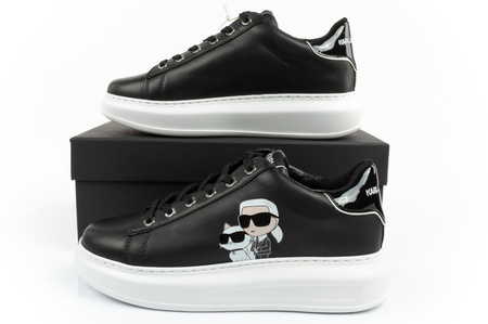 Karl Lagerfeld Pantofi sport Kapri pentru femei, piele, negru [KL62524T 000]