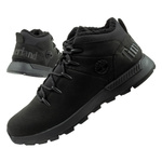 Pantofi de drumeție Timberland Sprint Trekker Mid, izolați, negri