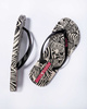 Flip-flops dama Ipanema Animal [83617 AY386], alb-negru.