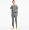 Pantaloni de trening gri din bumbac pentru bărbați Puma, confortabili, stil sportiv
