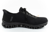 Pantofi sport impermeabili pentru femei Skechers Glide Step [104571/BBK] Slip-in, negru.