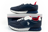 Teniși bărbătești U.S. Polo Assn., la modă, confortabili, bleumarin