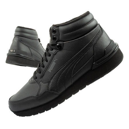 Teniși Puma ST Runner v4 Mid pentru bărbați, model înalt, negri