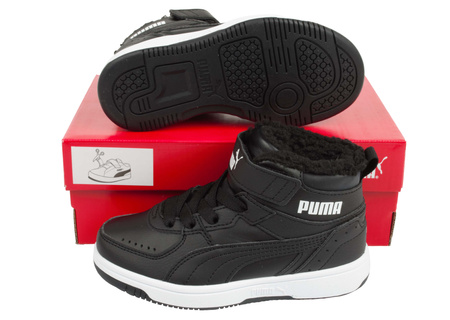 Pantofi de iarna copii Puma Rebound Joy [375479 01] negri.