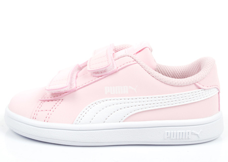 Pantofi sport pentru copii Puma Smash v2 [365183 49], roz și alb.