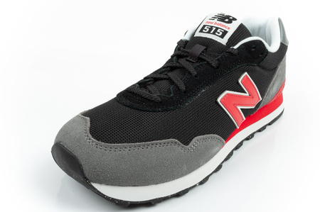 Pantofi sport New Balance 515 pentru bărbați, la modă, confortabili, negri, roșii