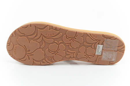 Șlapi de damă Roxy Porto, la modă și confortabili pentru plajă.