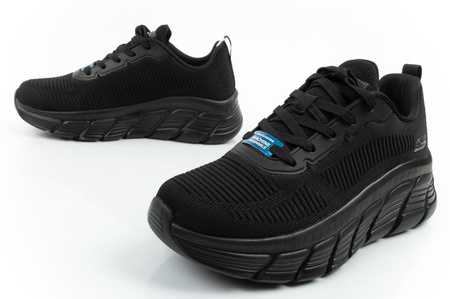 Teniși Skechers Bobs B Flex pentru femei, în negru la modă