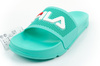 Șlapi Fila Morro Sporty pentru femei - Papuci de piscină verzi confortabili