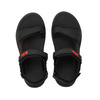 Sandale Lee Cooper pentru bărbați cu velcro, de vară, negre, ușoare