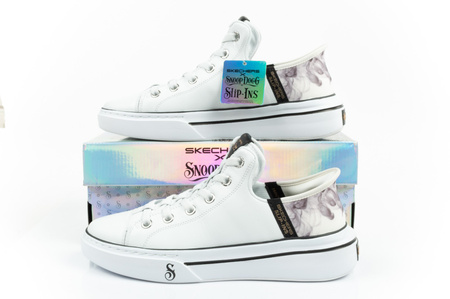 Pantofi bărbați Skechers SLIP-INS [251016] Snoop Dogg, alb.