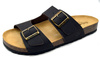 Pantofi sport Bio Bio pentru bărbați, Șlapi conturați, Piele naturală, Maro