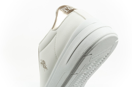 Teniși U.S. Polo Assn. pentru femei, la modă, confortabili, albi